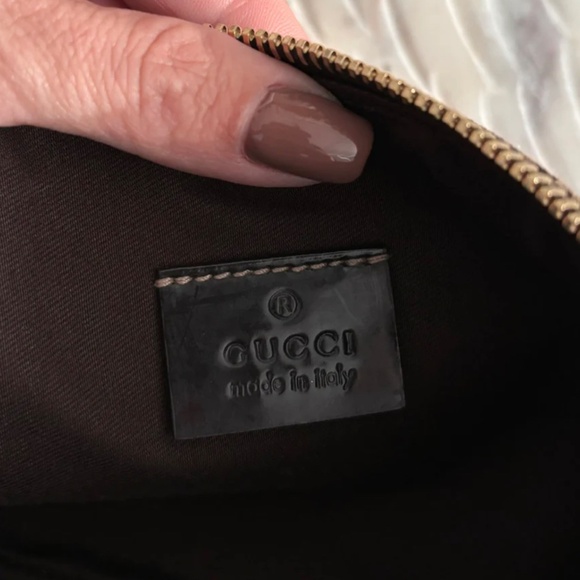 Authentic Gucci Tattoo Collection Monogram Baguette Shoulder Bag - Picture 10 of 11